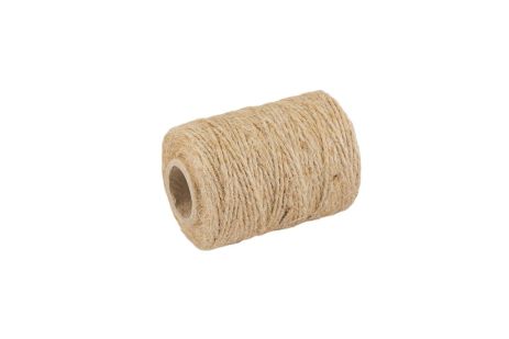Шпагат джутовий Ø 1 мм 0.1 кг котушка MASTERTOOL 92-0617 Шпагат джутовий Ø 1 мм 0.1 кг котушка MASTERTOOL 92-0617