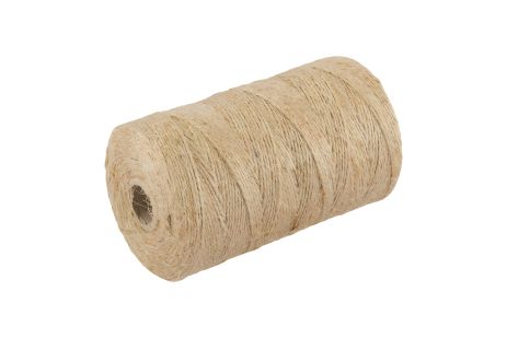 Джутовий шпагат Ø 1 мм 0.6 кг котушка MASTERTOOL 92-0620