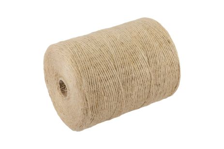 Джутовый шпагат Ø 1 мм 1.0 кг, катушка, MASTERTOOL 92-0621 Джутовый шпагат Ø 1 мм 1.0 кг, катушка, MASTERTOOL 92-0621