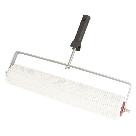 Аераційний валик голковий 80/400 мм з ручкою MASTERTOOL 92-8022