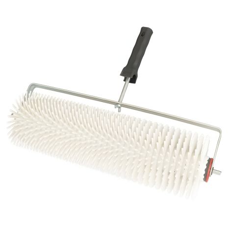 Аэрационный валик игольчатый 120/400 мм с ручкой MASTERTOOL 92-8023