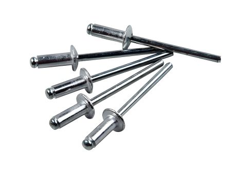 Алюминиевые вытяжные заклепки 4.8х28.00 мм 50 шт MASTERTOOL 20-0690 Алюминиевые вытяжные заклепки 4.8х28.00 мм 50 шт MASTERTOOL 20-0690
