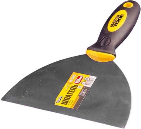 Шпатель FLEX 150 мм TPR ручка MASTERTOOL 19-5115 Шпатель FLEX 150 мм TPR ручка MASTERTOOL 19-5115