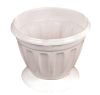 Кашпо "СОФИ" Ø15 см белого цвета MASTERTOOL 92-8010