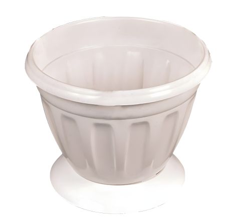 Кашпо "СОФИ" Ø15 см белого цвета MASTERTOOL 92-8010 Кашпо "СОФИ" Ø15 см белого цвета MASTERTOOL 92-8010