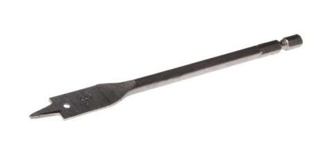 Свердло для дерева пухове 16х152 мм 6-гранний хвостовик 1/4" MASTERTOOL 2-12-016
