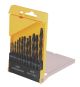 Набір свердл для металу 13 шт HSS 2 - 8 мм plastic box BLACK MASTERTOOL 11-0213