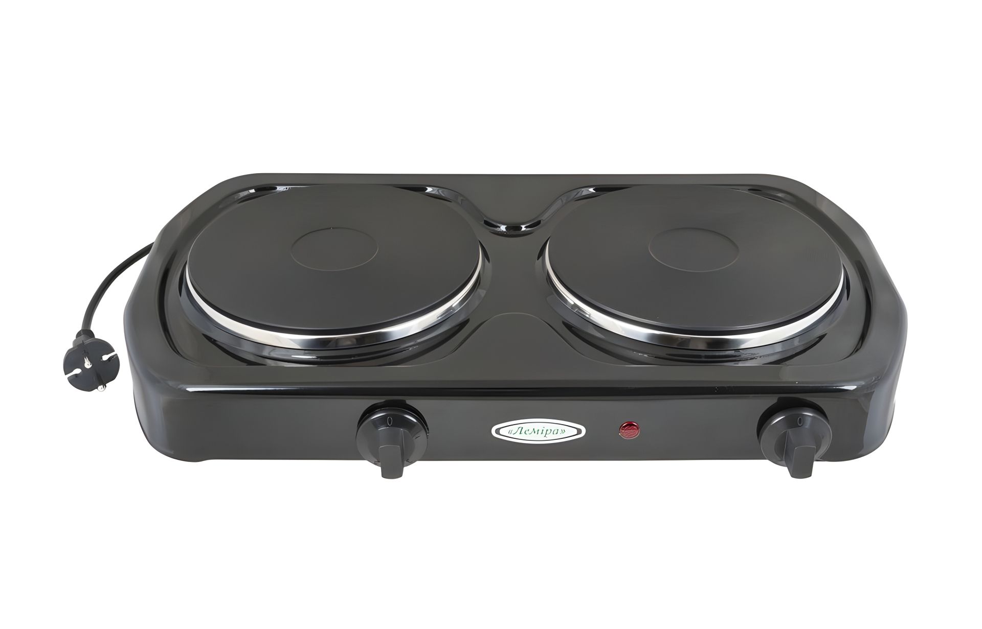 Двухконфорочная электроплита ЭПЧ-Т "Два диска" 2х3.0 кВт/220 В MASTERTOOL 94-0114 Двухконфорочная электроплита ЭПЧ-Т "Два диска" 2х3.0 кВт/220 В MASTERTOOL 94-0114