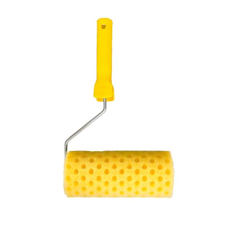 Малярний валик Moltopren Decor Peas 80/180 мм Ø 6 мм з ручкою MASTERTOOL 92-6203