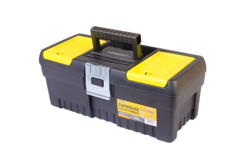 Ящик для инструментов с металлическими замками и органайзерами 14" (355х165х145 мм) от MASTERTOOL (79-2514)