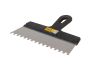 Зубчатый шпатель 250х8х8 мм MASTERTOOL 19-6825