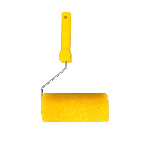 Валик малярний структурний Moltopren Decor 80/180 мм Ø 6 мм з ручкою MASTERTOOL 92-6103