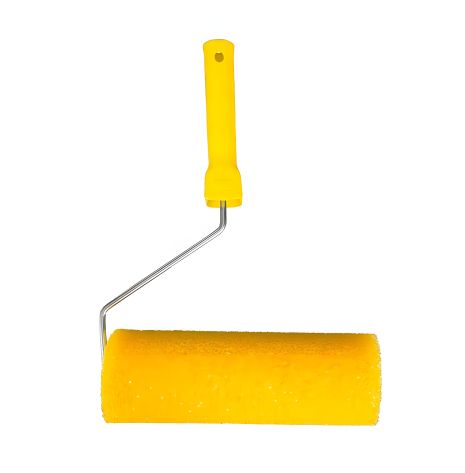 Структурный малярный валик Moltopren Decor 80/230 мм Ø 6 мм с ручкой MASTERTOOL 92-6104