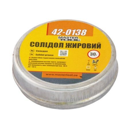 Солидол жировой 30 г жесть MASTERTOOL 42-0138