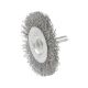 Дисковая щетка из рифленой проволоки Ø 60 мм с ¼" стержнем, MASTERTOOL (19-9806) Дисковая щетка из рифленой проволоки Ø 60 мм с ¼" стержнем, MASTERTOOL (19-9806)