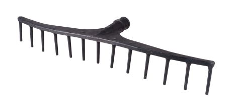 Пластикові граблі 13 зубів, 635х150 мм MASTERTOOL 14-6201