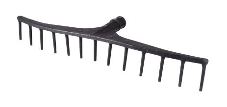 Пластикові граблі 13 зубів, 635х150 мм MASTERTOOL 14-6201