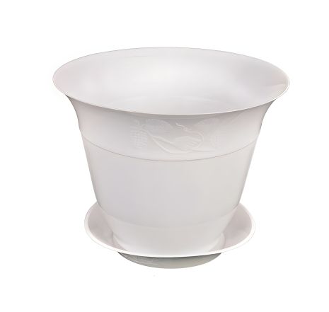 Цветочный горшок "МОЛДАВИЯ" Ø14 см белый MASTERTOOL 92-8041 Цветочный горшок "МОЛДАВИЯ" Ø14 см белый MASTERTOOL 92-8041