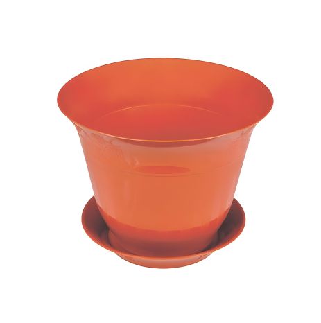 Цветочный горшок "МОЛДАВИЯ" Ø14 см коричневый MASTERTOOL 92-8042