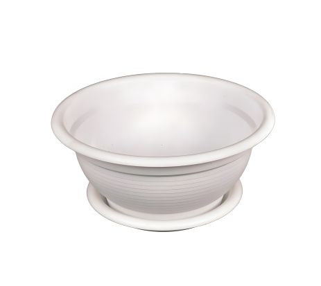 Кашпо "РІМ" Ø18 см біле MASTERTOOL 92-8029 Кашпо "РІМ" Ø18 см біле MASTERTOOL 92-8029