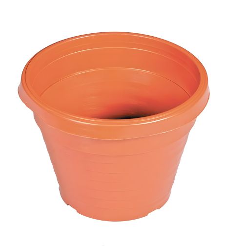 Цветочный горшок Ø12 см без поддона, коричневый, MASTERTOOL (92-8003)