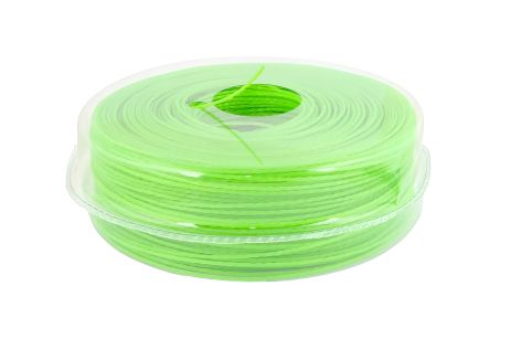 Лісочка для тримера КРУЧЕНИЙ КВАДРАТ 1,65 мм 295 м, MASTERTOOL блістер 19-1210