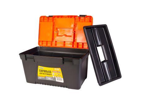Організатор-ящик для інструментів 17" з пластиковими замками MASTERTOOL 79-2717