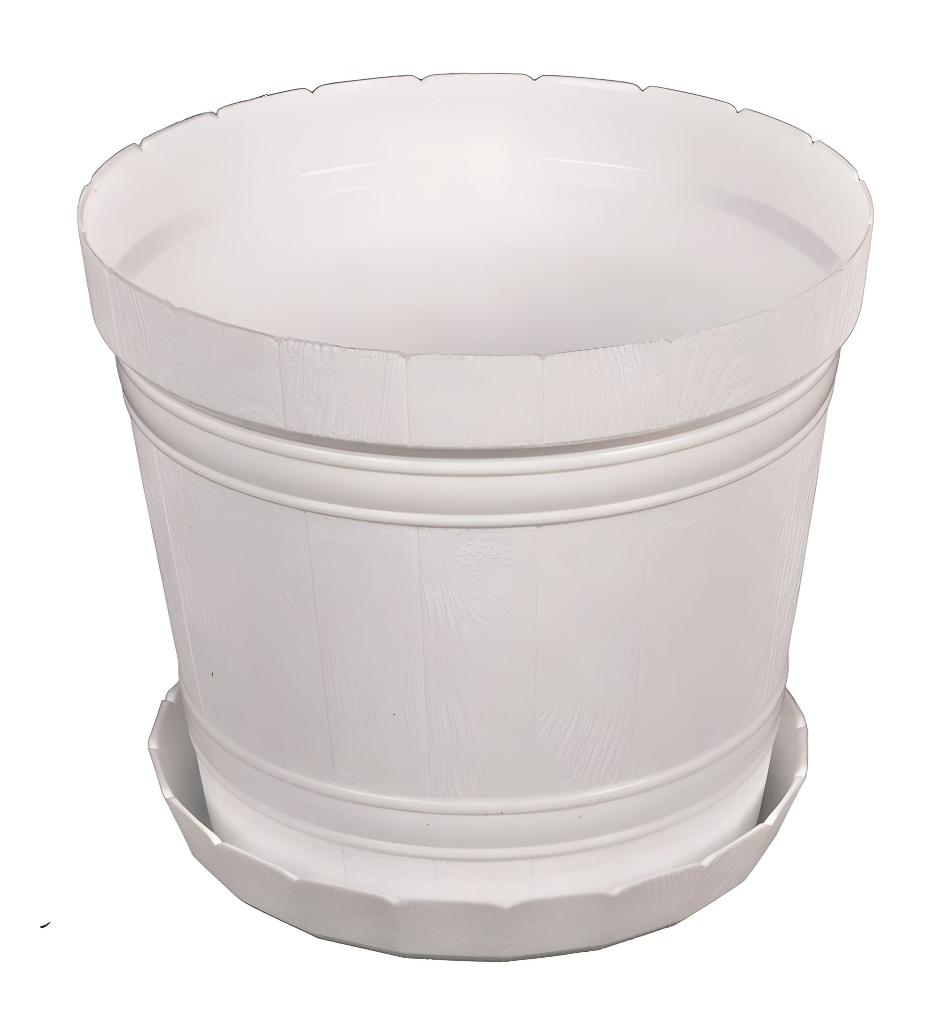 Цветочный горшок "КАДУШКА" Ø21 см белый MASTERTOOL 92-8039 Цветочный горшок "КАДУШКА" Ø21 см белый MASTERTOOL 92-8039