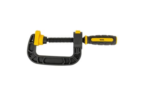 Столярна струбцина 75 мм G-Type нейлонова 1000 Н MASTERTOOL 07-0102 Столярна струбцина 75 мм G-Type нейлонова 1000 Н MASTERTOOL 07-0102