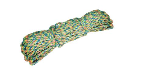 Цветной хозяйственный шнур К-25 Ø5.0 мм 25 м MASTERTOOL 92-0438