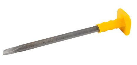 Зубило із будівельне ручкою захисною TPR 400х19х23 мм MASTERTOOL 03-0400