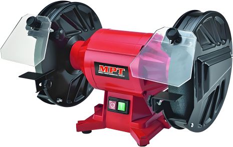 Точильний верстат PROFI 200х12.7 мм 370 Вт 2950 об/хв мідна обмотка MASTERTOOL MBG2003 Точильний верстат PROFI 200х12.7 мм 370 Вт 2950 об/хв мідна обмотка MASTERTOOL MBG2003