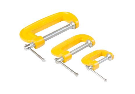 Набор струбцин столярных G-Type 30/50/75 мм (3 шт) MASTERTOOL