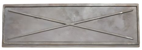 Збоку плита чавун 190х615 мм MASTERTOOL 92-0373