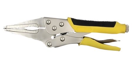 Удлиненные зажимные клещи универсальные 220 мм MASTERTOOL 07-0902 Удлиненные зажимные клещи универсальные 220 мм MASTERTOOL 07-0902