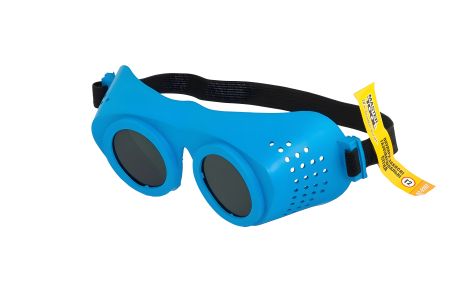 Закриті окуляри РЕТИНА/сітка, Г-2 скляні лінзи, ПВХ оправа, затемнені вентиляційні отвори MASTERTOOL 82-0202