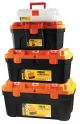 Ящики для інструментів комплект 4 шт із пластиковими замками MASTERTOOL