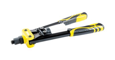 Заклепувальний пістолет ПРОФІ дворучний 320 мм CrMo Ø 3.2/4.0/4.8 мм MASTERTOOL 21-0711