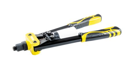 Профессиональный двухручный пистолет для заклепок 320 мм CrMo Ø 3.2/4.0/4.8 мм MASTERTOOL 21-0711