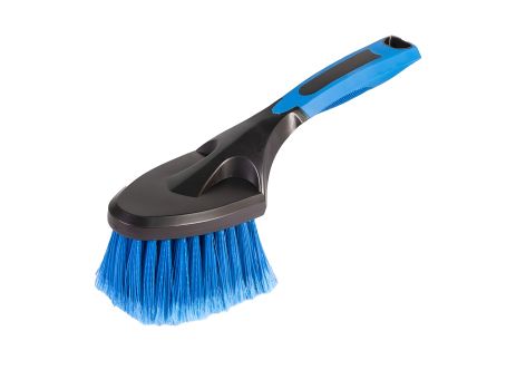 Автомобільна щітка для миття 80х100 мм із двокомпонентною ручкою 250 мм MASTERTOOL 84-0015