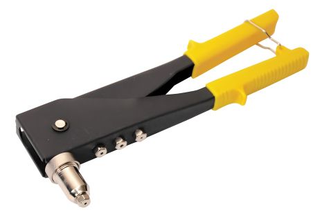 Поворотний заклепковий пістолет 90-180° 270 мм Ø 2.4/3.2/4.0/4.8 мм MASTERTOOL 21-0704