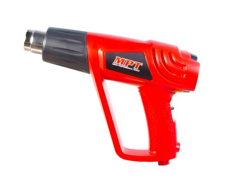 Промисловий фен 2000 Вт 350-550°С, 300-500 л/хв, аксесуари 5 шт. MASTERTOOL MHG2003