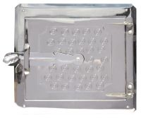 Топочная дверца 265х250 мм из нержавеющей стали MASTERTOOL 92-0366