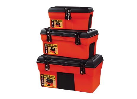 Ящики для инструментов комплект 3 шт (13"/16.5"/19") с замками, MASTERTOOL 79-2002
