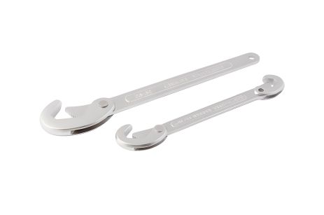 Набор универсальных трубных накидных ключей 9-32 мм, 2 шт, MASTERTOOL 76-0932 Набор универсальных трубных накидных ключей 9-32 мм, 2 шт, MASTERTOOL 76-0932