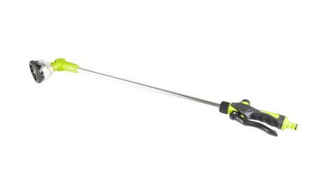 Поливочный пистолет JET LINE, 10 режимов, штанга 800 мм, TPR покрытие MASTERTOOL 92-9320