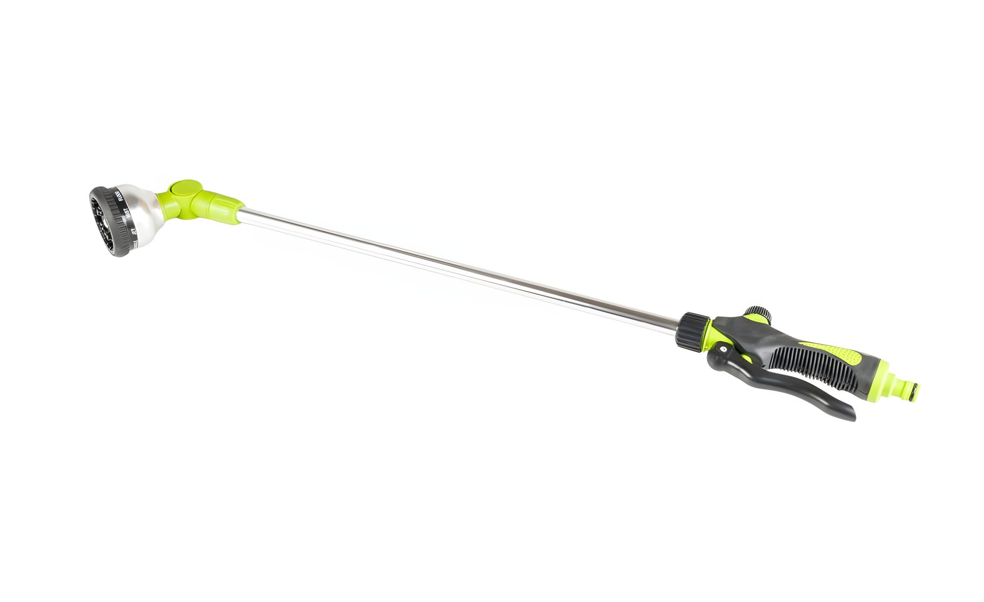Поливальний пістолет JET LINE з 10 режимами, штанга 800 мм, TPR покриття MASTERTOOL 92-9320 Поливальний пістолет JET LINE з 10 режимами, штанга 800 мм, TPR покриття MASTERTOOL 92-9320