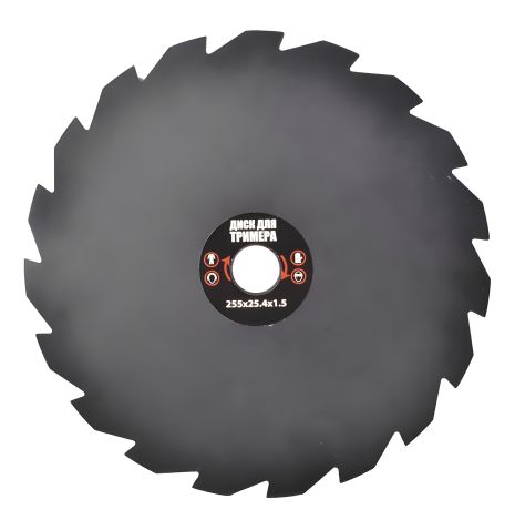 Тримерний диск 10" 19Тх25.4 мм, MASTERTOOL (19-1913)