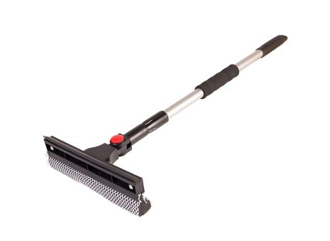 Резиново-поролоновый двухсторонний водосгон 250 мм 740-1070 мм с телескопической ручкой и поворотным механизмом MASTERTOOL 84-0008 Резиново-поролоновый двухсторонний водосгон 250 мм 740-1070 мм с телескопической ручкой и поворотным механизмом MASTERTOOL 84-0008