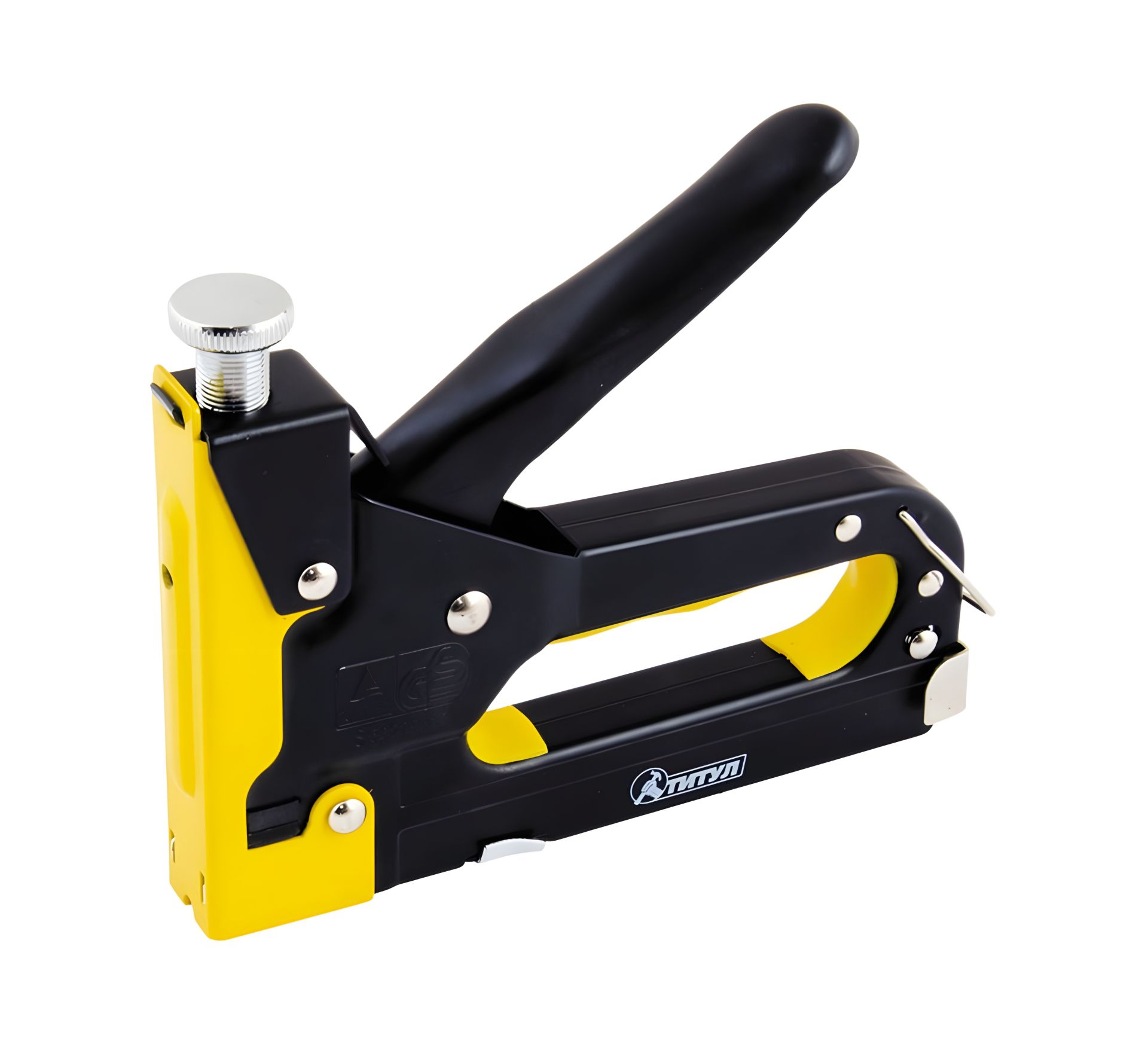 Пружинный степлер с плавной регулировкой силы удара, скоба R53 4-14 мм, корпус металл MASTERTOOL 41-0910 Пружинный степлер с плавной регулировкой силы удара, скоба R53 4-14 мм, корпус металл MASTERTOOL 41-0910